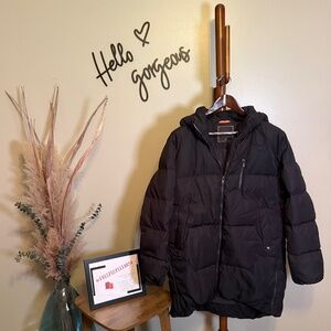 Like New OROLAY DOWN JACKET WITH HOOD 2 XL